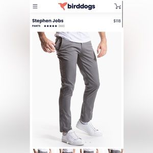 Birddogs Khakis in graphite gray 32x30